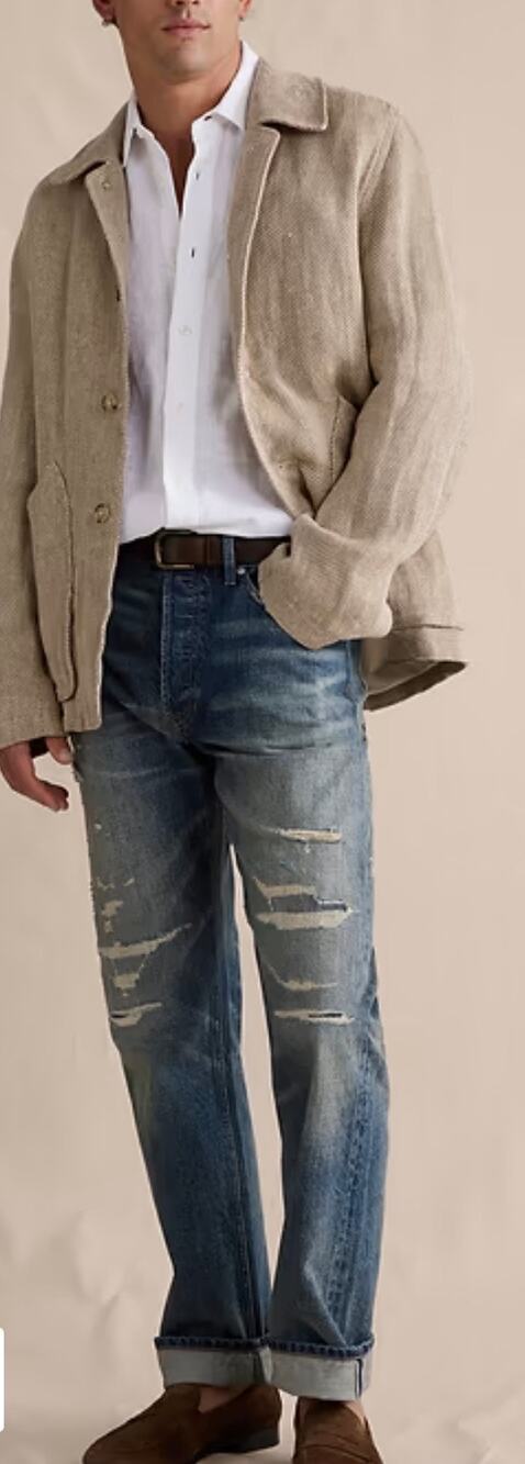 Banana Republic - STRAIGHT SELVEDGE JEAN / 32x31 / NWT